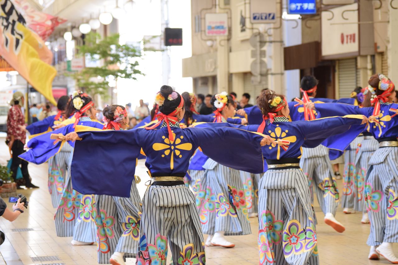 みとん今治 海道よさこい祭り 今治銀座商店街 まちなか イベント みとん今治