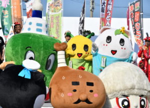 みとん今治,ABC祭り,イベント,はーばりー,ゆるキャラ