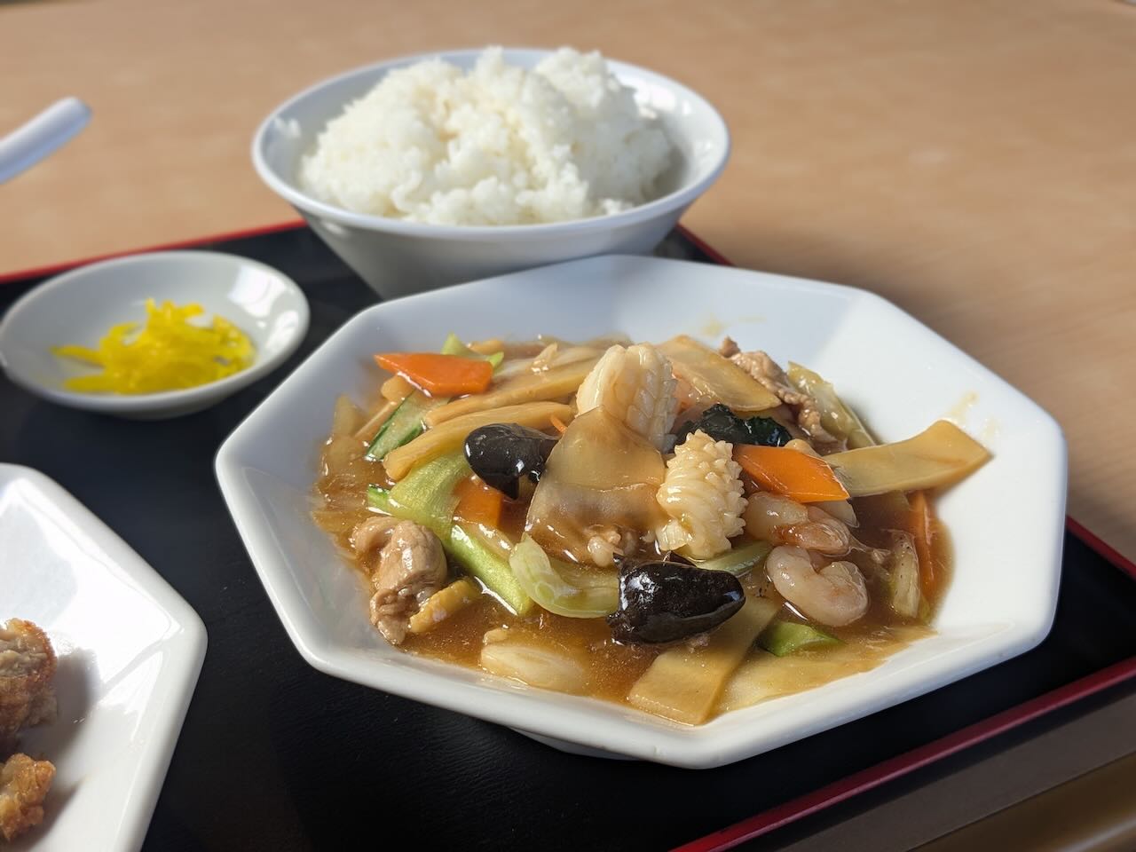 蓬莱閣 Aランチ 八宝菜