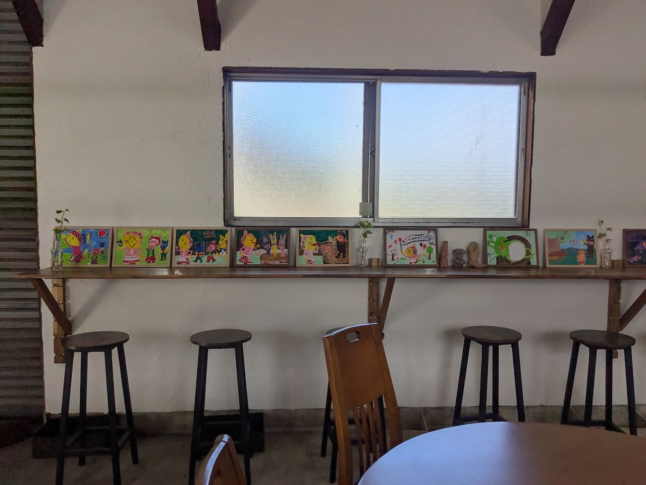 ゆうゆcafe 店内　イラスト