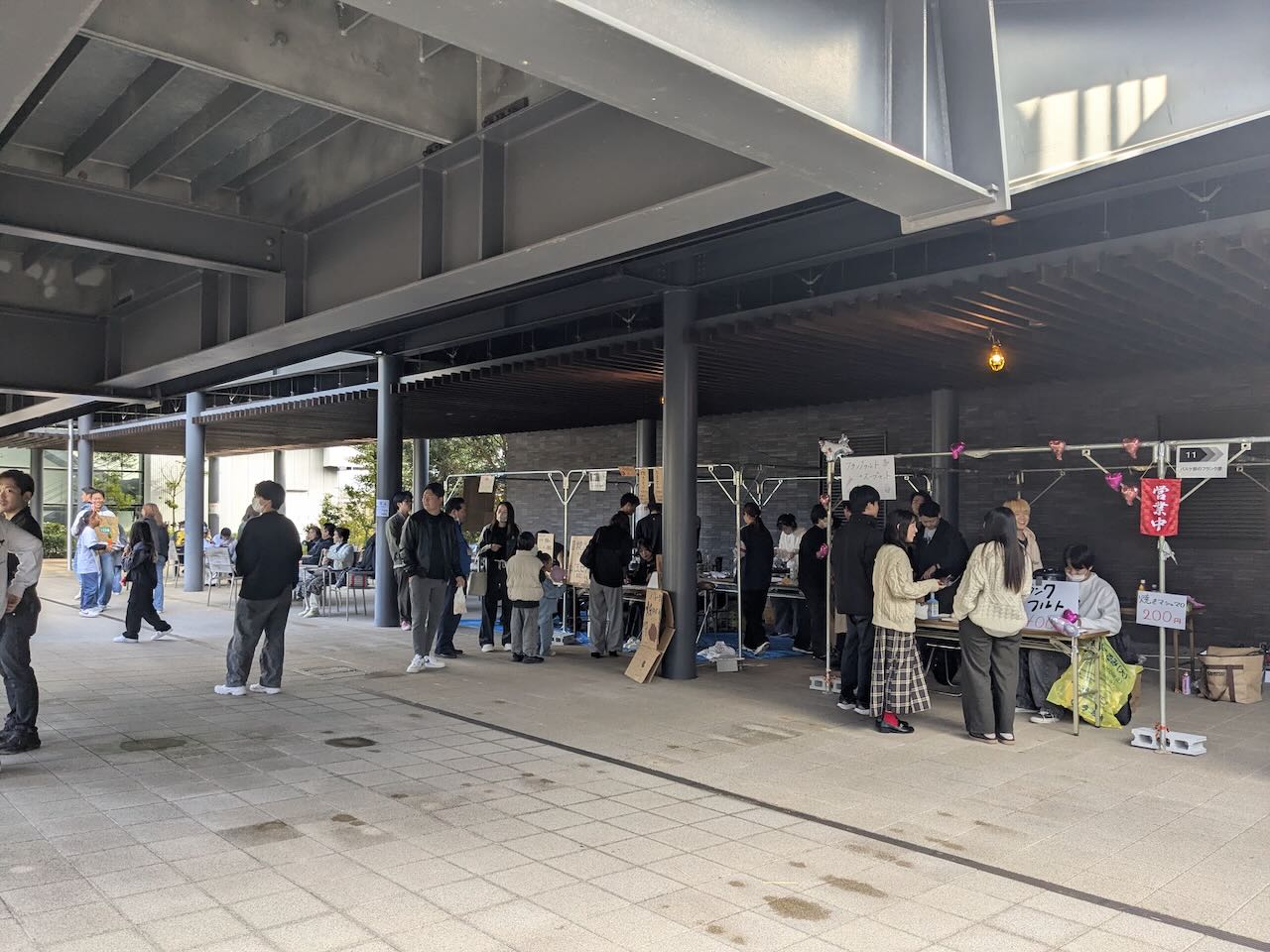 ゆめいこい祭　フードテント学生