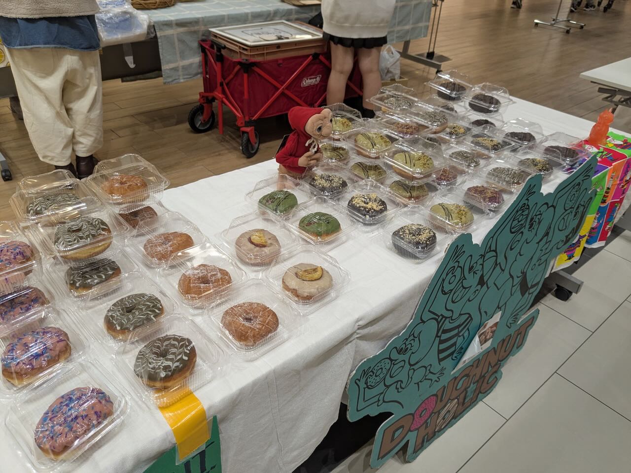 イオンモール今治新都市 パンとおやつ ドーナツ陳列