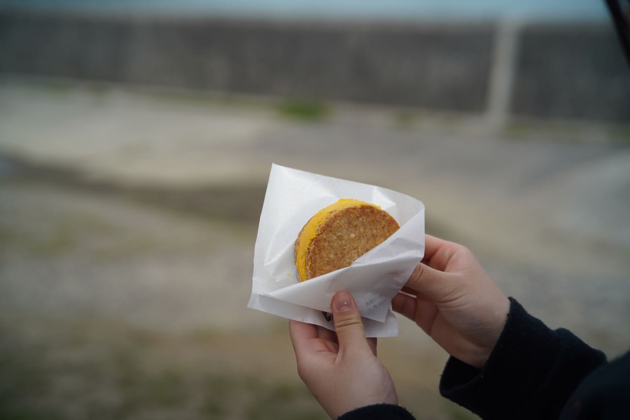 LEPONT4è ルポン•キャトリエム　アイスクリーム　しまなみ海道　大三島　アイスサンド