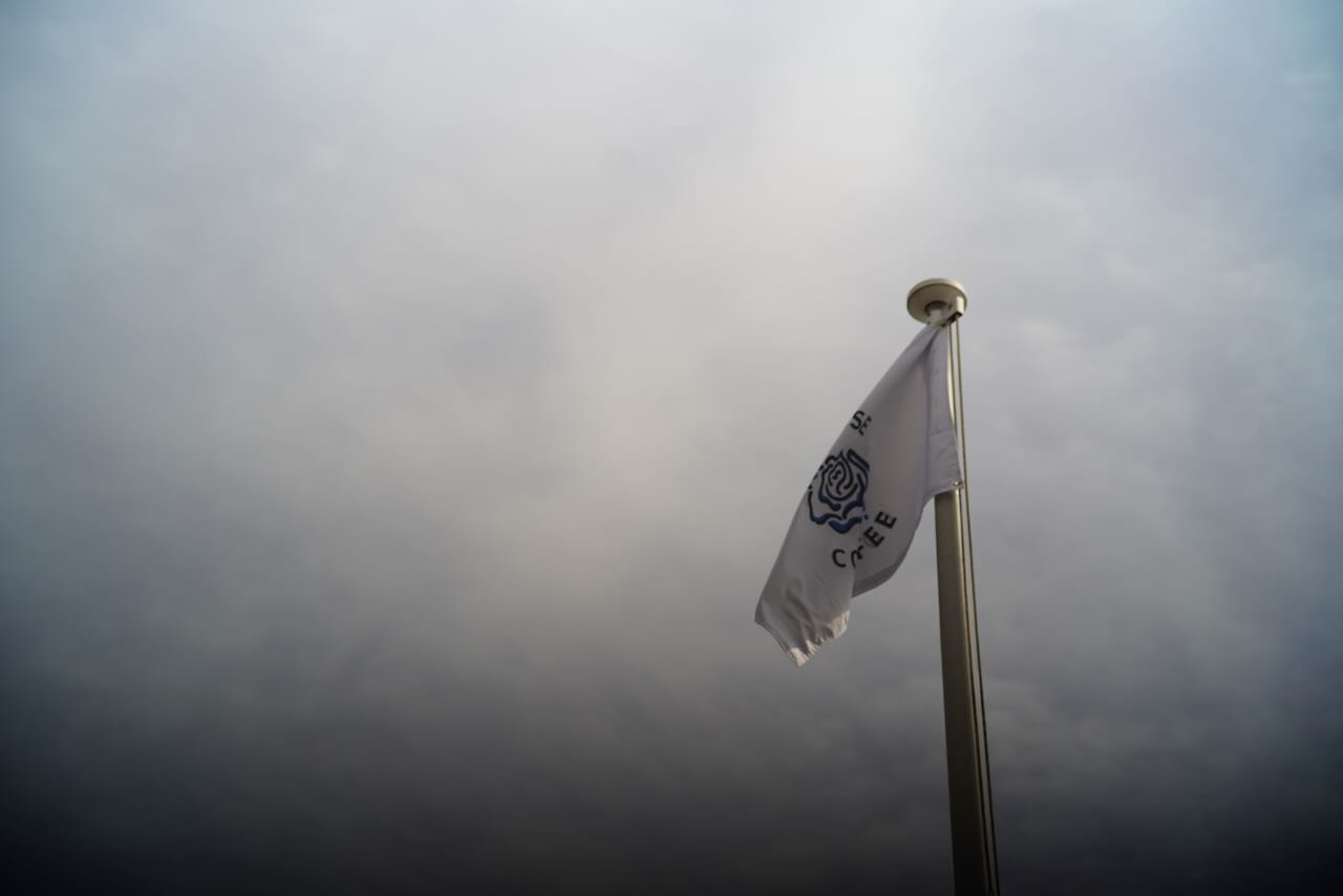 BLUE ROSE COFFEE　カフェ　しまなみ海道　ドーナツ　フラッグ